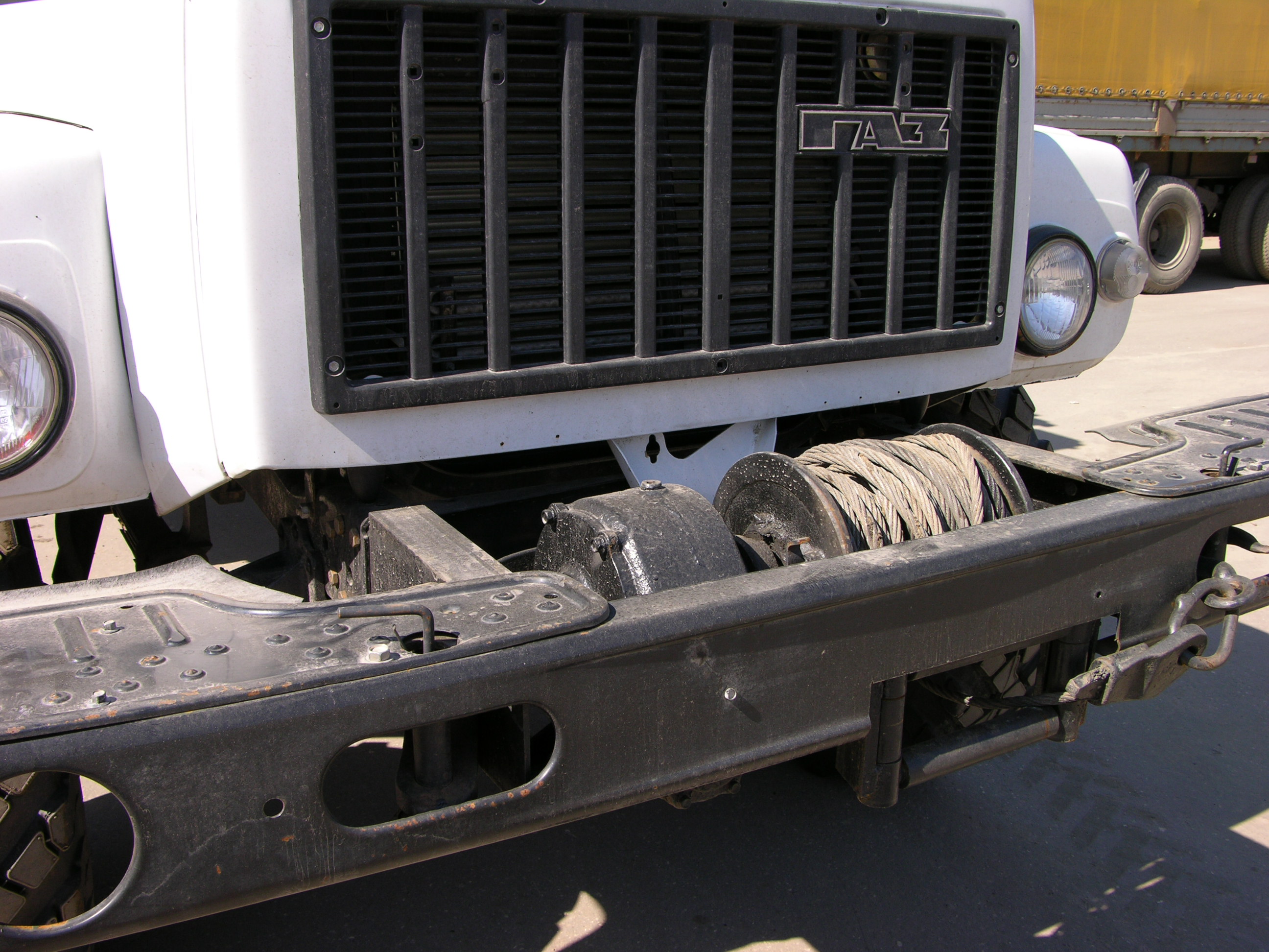 Механическая лебедка ГАЗ